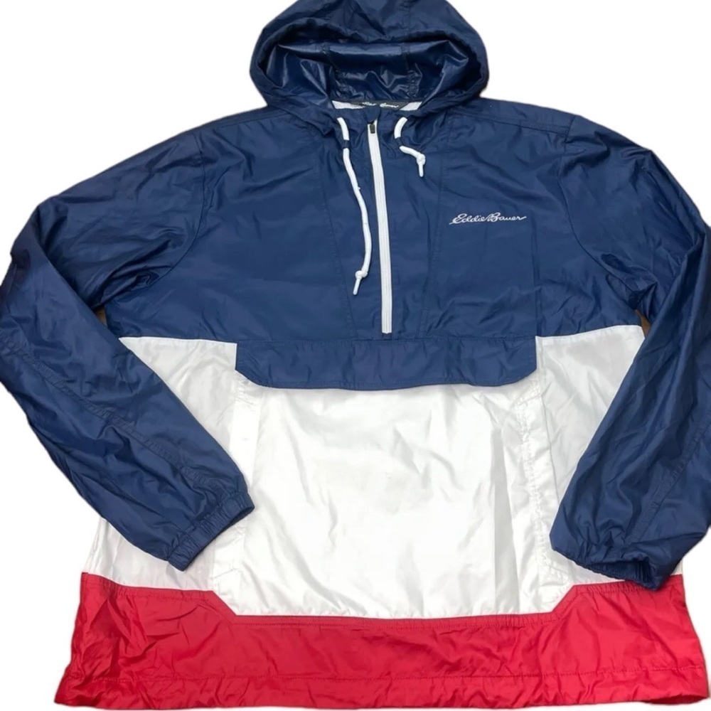 EDDIE BAUER Momentum UPF 50 Windbreaker/Hoodie Size XL — Gently Worn - Picture 7 of 11